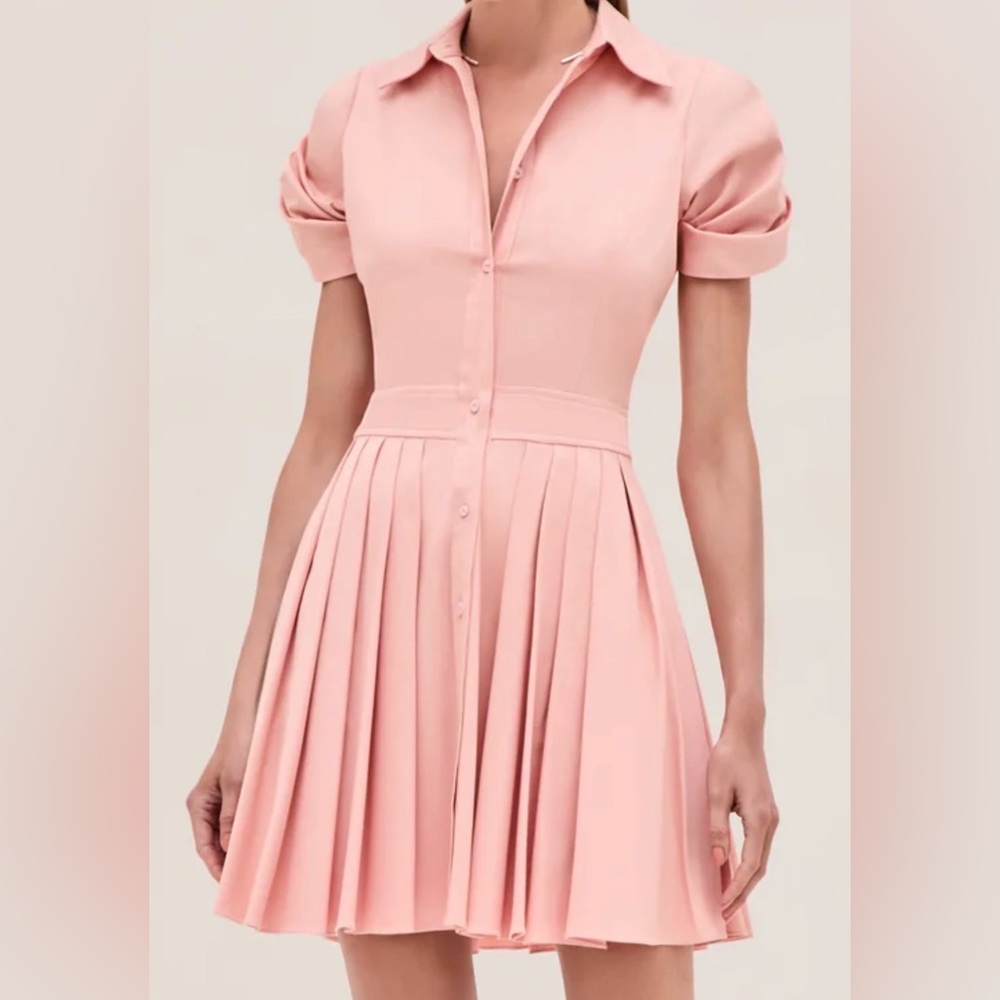 Alexis Blush Pink Midi Dress